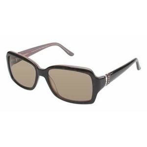 New Runway Sunwear RS-Brown Tortoise on Rose Sunglasses with Brown Lenses